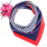 50*50cmFashion Women Square Head Scarf Wraps Scarves Ladies Printed Kerchief Neck Beautiful Scarf Shawl Comfortable