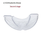 Comfortable Natural Cosmetic Fake Tooth Cover Snap On Silicone Perfect Smile Veneers Teeth Upper Beauty Tool Teeth for Men Women