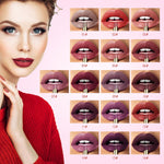 Pudaier 2 In 1 Double Head Lip Liner Pencil 1Pc Matte Waterproof Sexy Red Pigment Lasting Non-stick Cup Makeup Beauty Lips TSLM1