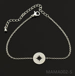 MAMA002    New Fashion Sun Sunshine Bracelets for Women Round Charms Women's Bracelet Engagement Gifts