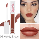 SACE LADY Matte Lipstick Makeup 19 Color Long Lasting Liquid Lip Stick Nude Lip Tint Make Up Waterproof Lip Gloss Brand Cosmetic