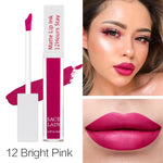 SACE LADY Matte Lipstick Makeup 19 Color Long Lasting Liquid Lip Stick Nude Lip Tint Make Up Waterproof Lip Gloss Brand Cosmetic