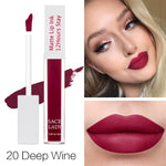 SACE LADY Matte Lipstick Makeup 19 Color Long Lasting Liquid Lip Stick Nude Lip Tint Make Up Waterproof Lip Gloss Brand Cosmetic