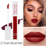 SACE LADY Matte Lipstick Makeup 19 Color Long Lasting Liquid Lip Stick Nude Lip Tint Make Up Waterproof Lip Gloss Brand Cosmetic