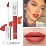 SACE LADY Matte Lipstick Makeup 19 Color Long Lasting Liquid Lip Stick Nude Lip Tint Make Up Waterproof Lip Gloss Brand Cosmetic