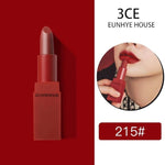 3CE EUNHYE HOUSE Matte Lipstick Set Waterproof Long Lasting Red Lips Velvet Lip Gloss Tint Pigment Lip Cosmetic Makeup set