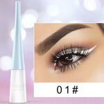 12-color matte Cat eye Makeup Waterproof Neon Colorful Liquid Eyeliner Pen Make Up Comestics Long-lasting Liner Pencil Makeup