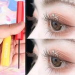NEW Professional Color Mascara Makeup Waterproof Fast Dry Eyelashes Curling Lengthening Makeup Eyelashes Blue Purple Mascara