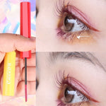NEW Professional Color Mascara Makeup Waterproof Fast Dry Eyelashes Curling Lengthening Makeup Eyelashes Blue Purple Mascara