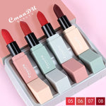 Hot Sales Brand Makeup Lipstick Velvet Matte Nude Lipstick Waterproof Long Lasting Sexy Red Mousse Lip Tint Batom Korea Cosmetic