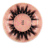 LEHUAMAO Mink Eyelashes 3D Mink Lashes Thick HandMade Full Strip Lashes Cruelty Free Mink Lashes 13 Style False Eyelashes Makeup